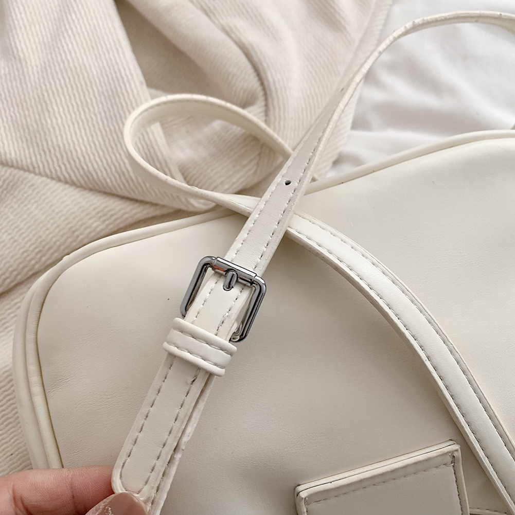 Sweet Bow Ladies Handbag PU Leather Casual Shoulder Purse with Adjustable Strap Mini Tote Bag with Zipper Closure Underarm Bag