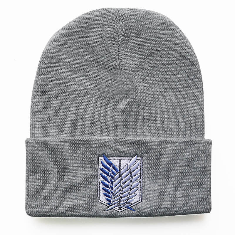 High quality design, Men's and Women's Embroidered Knitted Woolen Warm Hat, Cold Hat