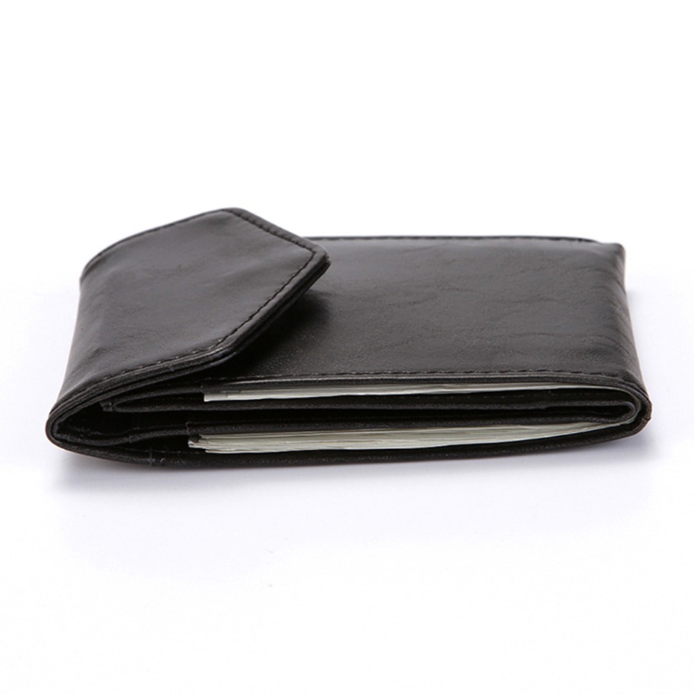 Fashion Ultrathin Men Leather Wallet Portable PU Leather Men Slim Wallet Multipurpose Coins Purse Card Holder for Men