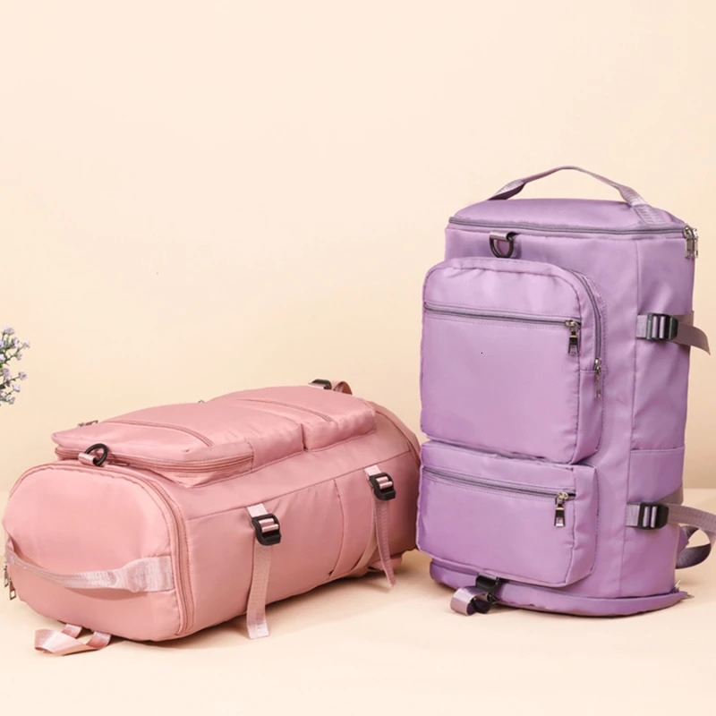Womens Large Travel Backpack Waterproof Fashion Leisure Day Bag with Backpack Womens Sports Yoga Bag 241106ww
