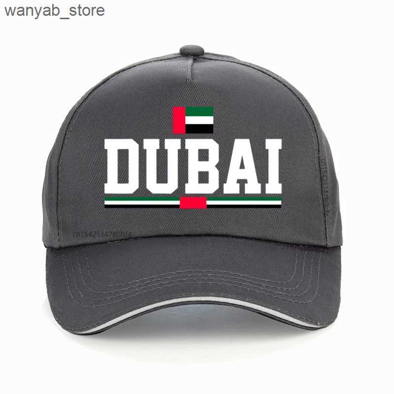 Ball Caps Fun Dubai baseball cap summer style cool breathable golf cap mens adjustable snap cap L240910