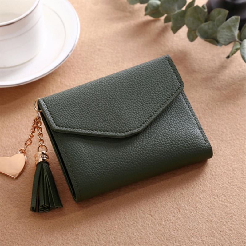 Women Small Wallet Purse Card Holder Zip Coin Handbag Wallets for