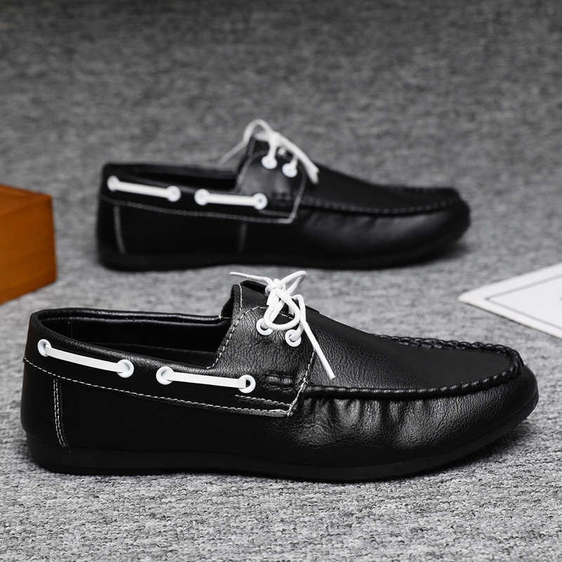 CMM Lightweight and Waterproof Mens Loafer Dou Shoes Mens New Spiritual Young Man Business Breathable Casual Summer