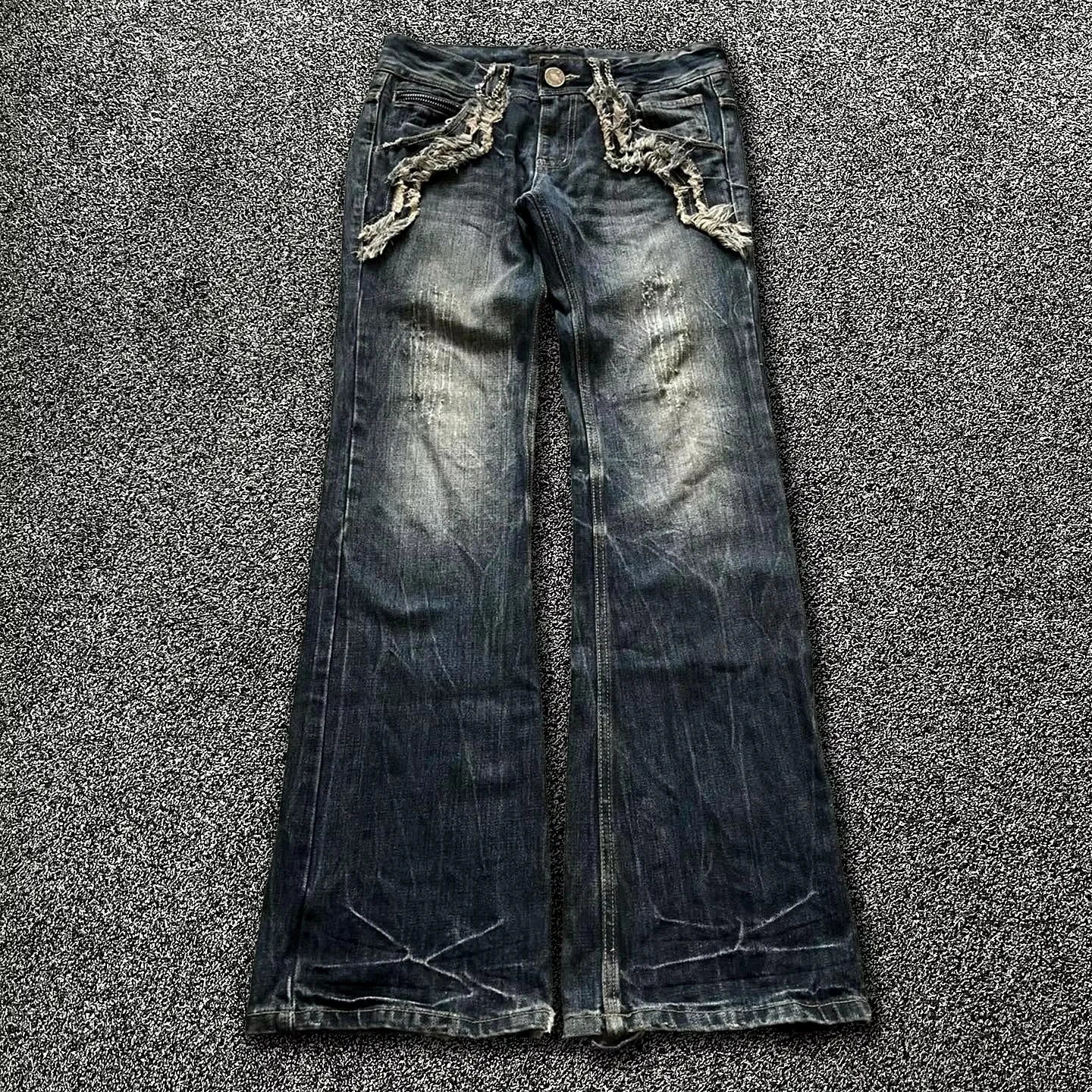 Baggy Hip Hop Streetwear Style Jeans Distressed Y2k Versatile Straight Wide Leg Denim Pants for Men and Women Black Pants 241106