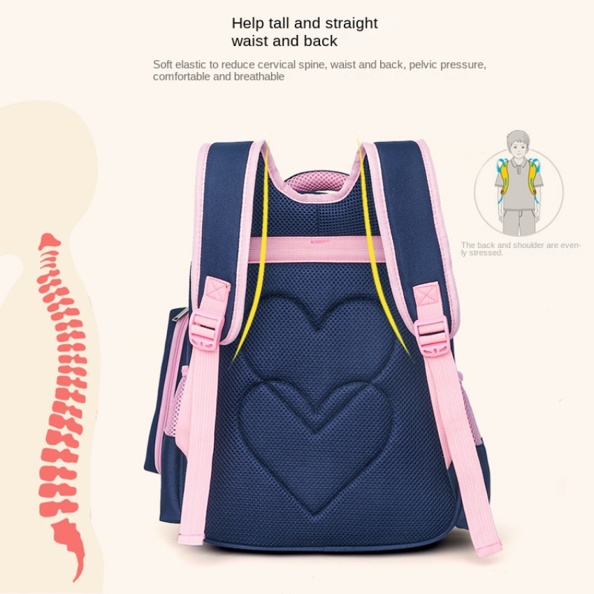 Children's Backpack For Girl School Bags Children Boy Schoolbag Primary Book Bag School Kids Waterproof Korean Student Backpacks