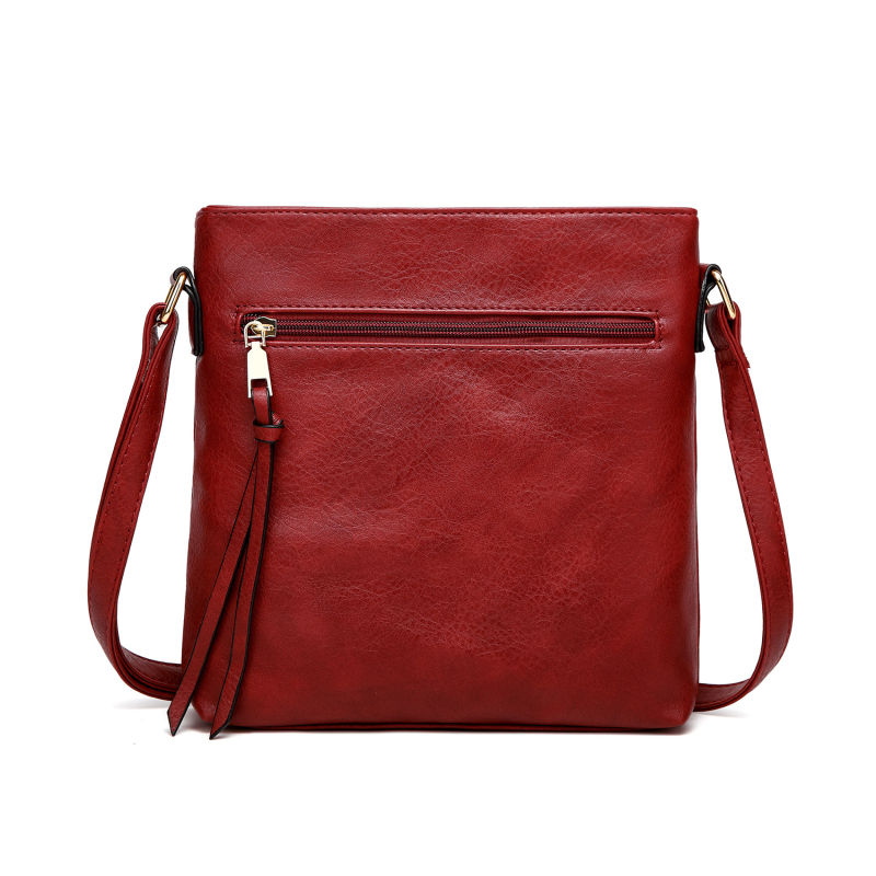 PU Cross Body One Shoulder Versatile Handbag Women's Fashion Tote Multi-piece Set Large Capacity Simple Child Mother Bag
