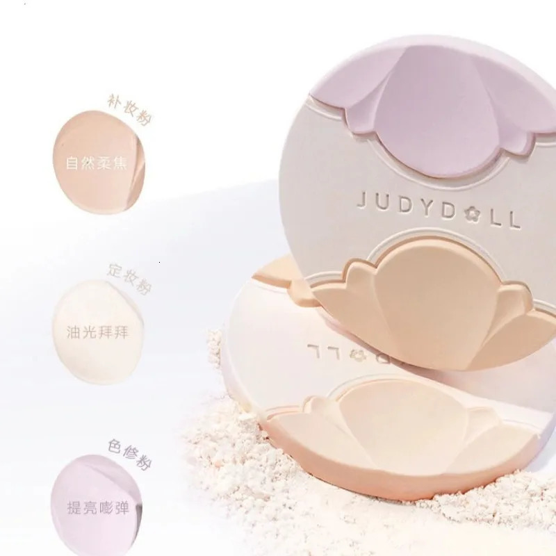 Judydoll makeup powder wear-resistant intermediate fully covered finished oil waterproof base 241107