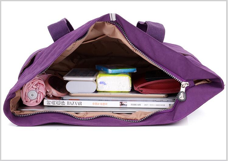 JINQIAOER brand fashion women Big-capacity Handbag Bag waterproof nylon shoulder bag