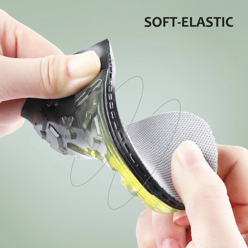 Increase height Indoles gel soft PU material 1.5CM 2.5CM 3.5CM mens invisible height insole 241106