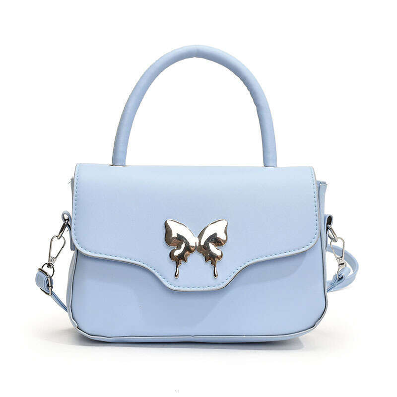 2024 new fashionable commuting bow shoulder stylish crossbody bag, women's hand-held small square bag