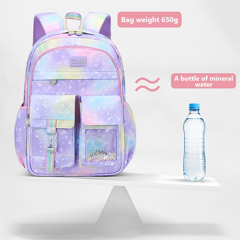 Cute Children School Backpack For Girls Waterproof School Bag Princess Students Backpack Teenager Schoolbag