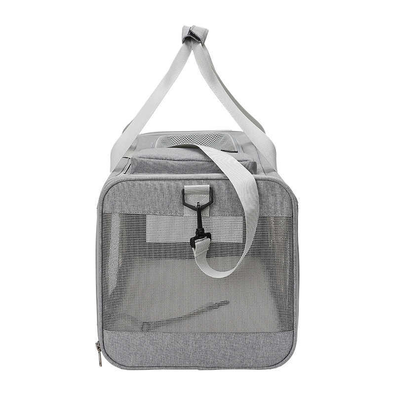 Cat bag, large capacity, five sided breathable, hand-held, single shoulder, crossbody dog bag, scratch resistant mesh, pet bag 241115