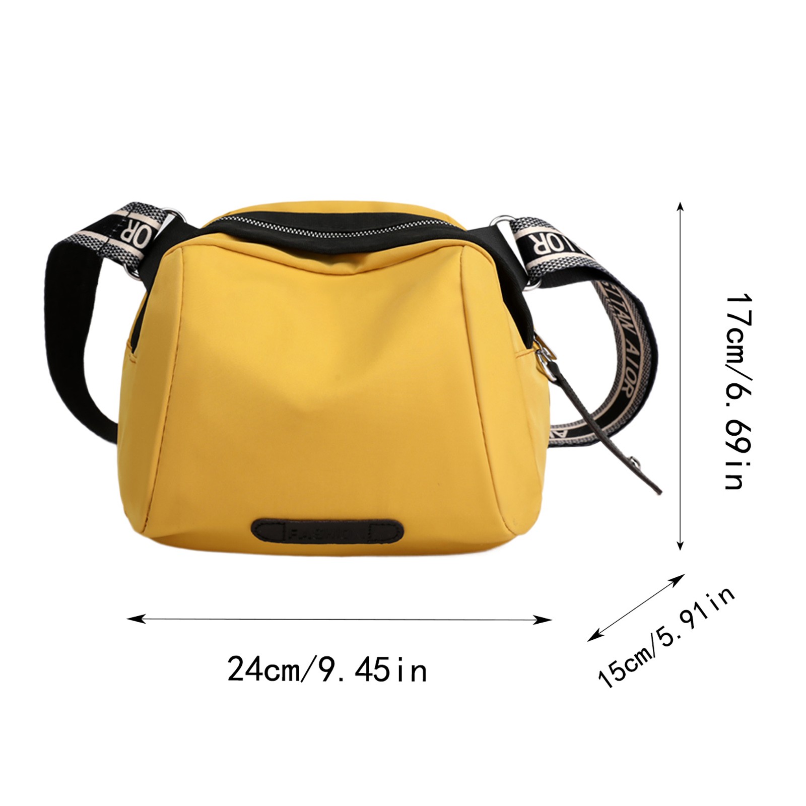 New Women Crossbody Bag Fashionable Casual Shoulder Bag Lightweight Nylon Fabric Crossbody Purse Bolsos De Mujeres En Oferta