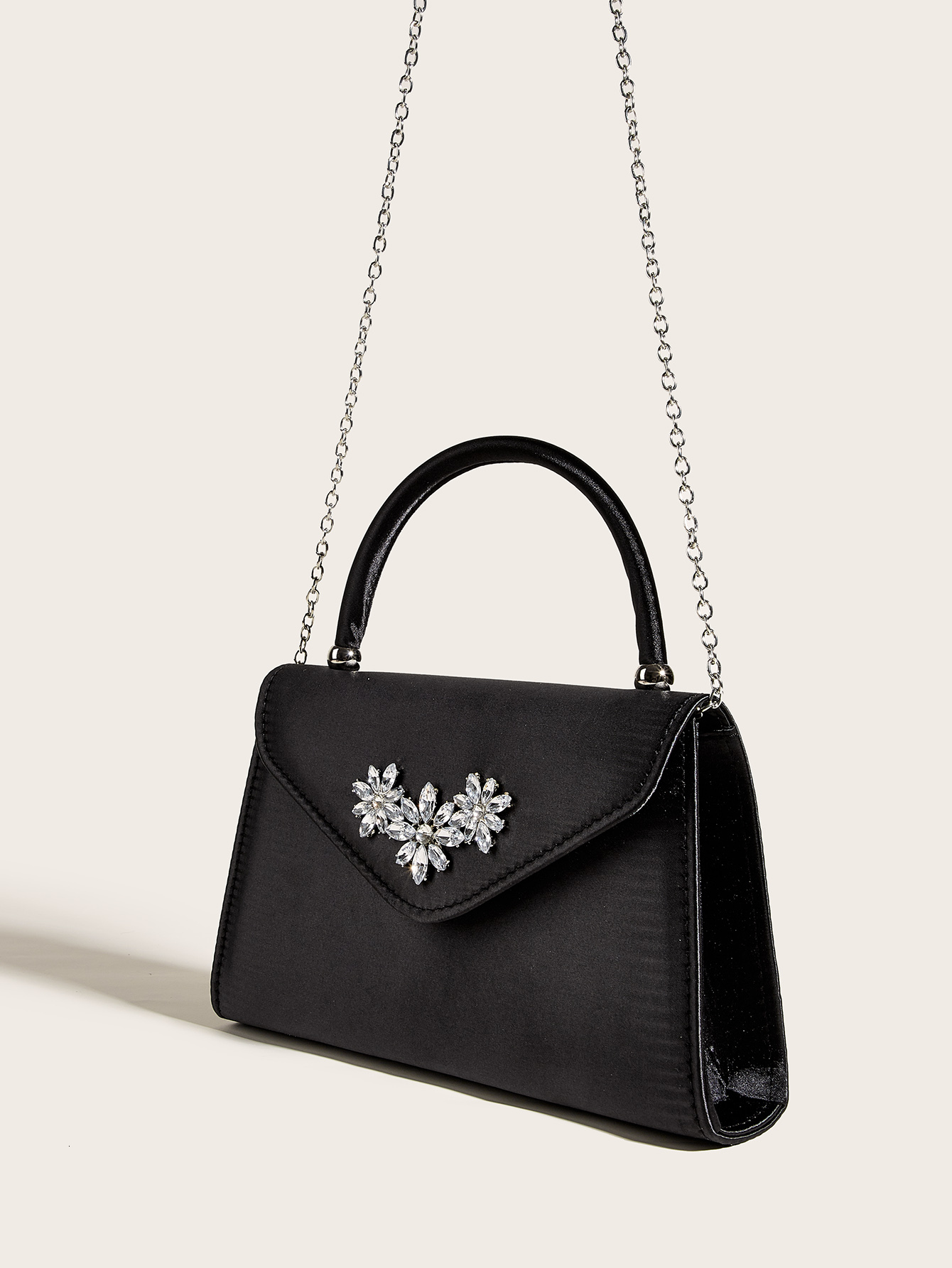 Ladies' Wedding Wallet Handbag Elegant Party Banquet Designer Handbag Sparkling Shoulder Bag