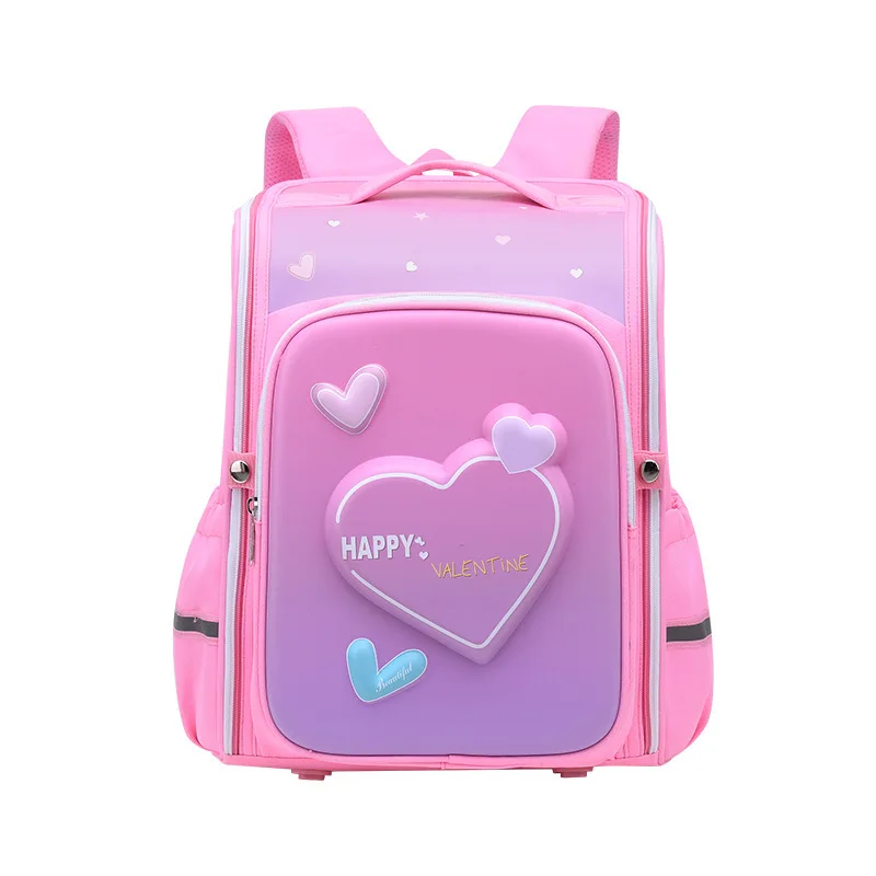 New Girl and Boy School Bags Child Pink Unicorn Printing Backpacks Cute Girls Primary Children's Schoolbag Waterproof Kid