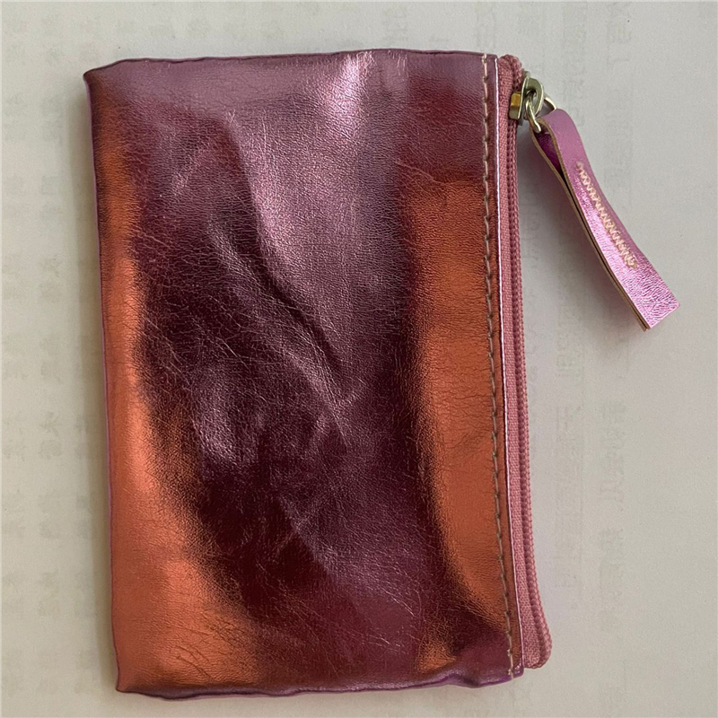 Fashion Waterproof Coin Bag Portable Card Holder Key Coin Earphone Pouch New Silver Gold PU Leather Coin Purse Wallet Simple