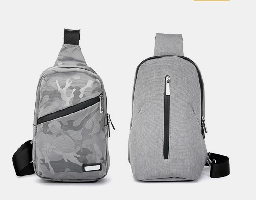 Youth Chest bag male tide brand backpack camouflage small messenger bag men's fashion tide canvas 2020 new shoulder bag