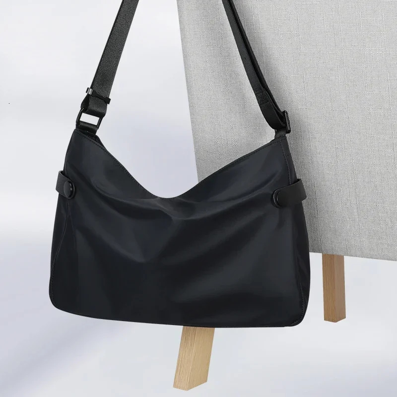 BJIAX Simple Shoulder Bag Men Small Crossbody Backpack Korean Version Casual Large Capacity Messenger 241106