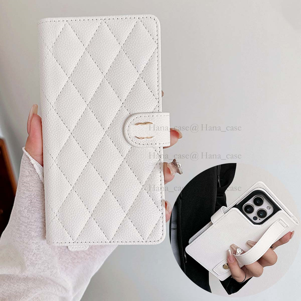 for iPhone 16 Pro Max Case Wallet, 2 in 1 Magnetic Folio Luxury iPhone Case 15 14 Plus 13 12 Pro for Designer Phone Case Protective Wrist Leather Cover with Card Holder