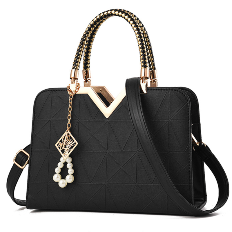 Women Handbag High Quality Messenger Office Work PU Leather Famale Bag Ladies Luxury Handbag Fashion Vintage Large Shoulder Bags