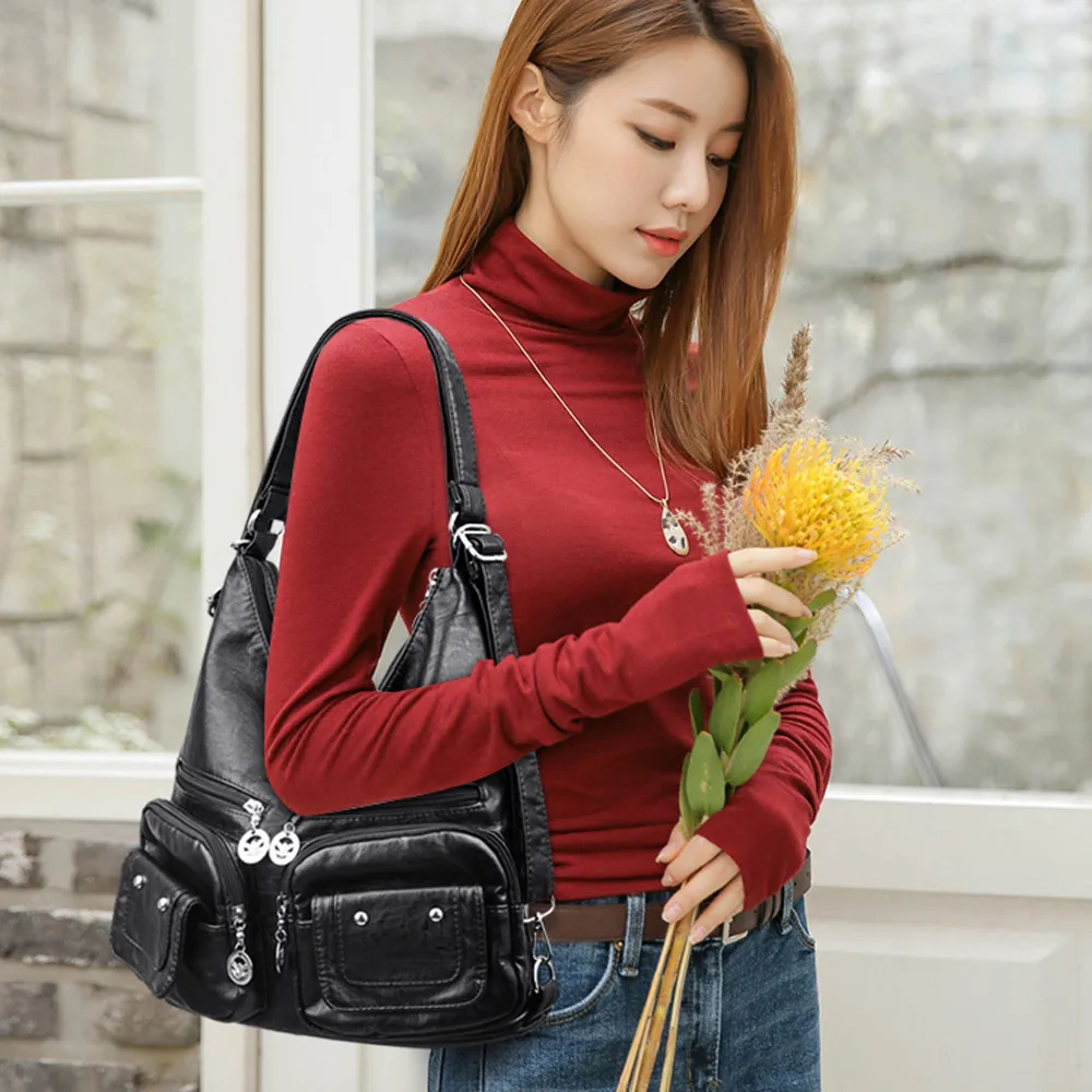 Fashion New Women Tote Bag Luxury Brand Designer Shoulder Bags for Women High Quality Soft Leather Handbag Large Casual Bag