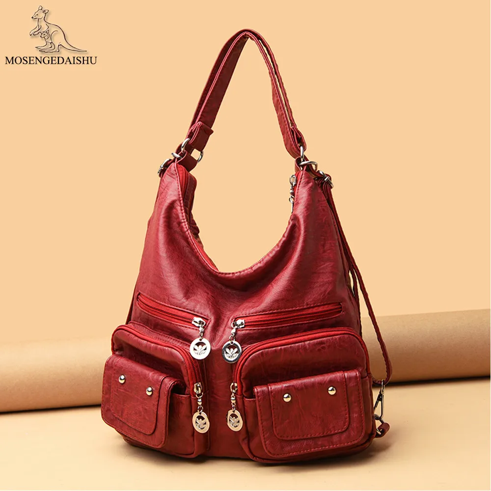 Fashion New Women Tote Bag Luxury Brand Designer Shoulder Bags for Women High Quality Soft Leather Handbag Large Casual Bag