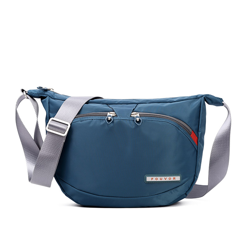 Fouvor Women Personality Small Shoulder Bags Casual Oxford Messenger Bag Solid Canvas Tote Bag 2587-09