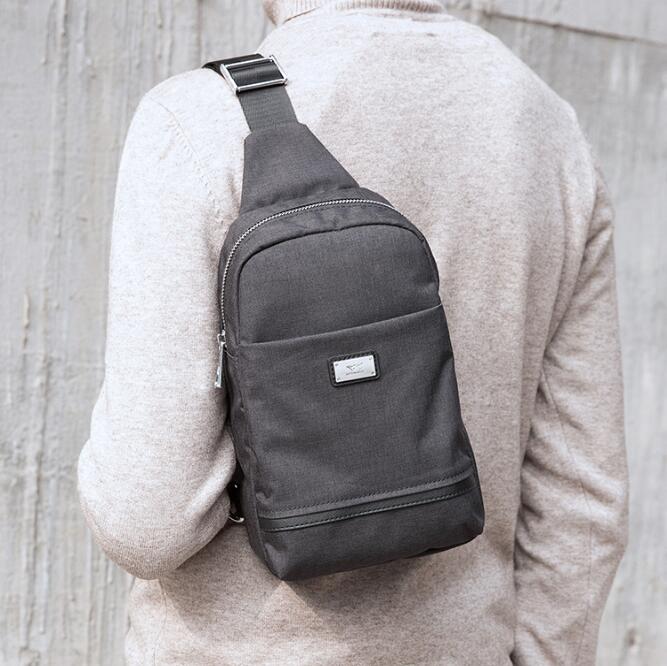 Men's Waist bag 2020 new earth tide leisure Oxford fabric bag single shoulder bag cross tide brand Septwolves male Satchel