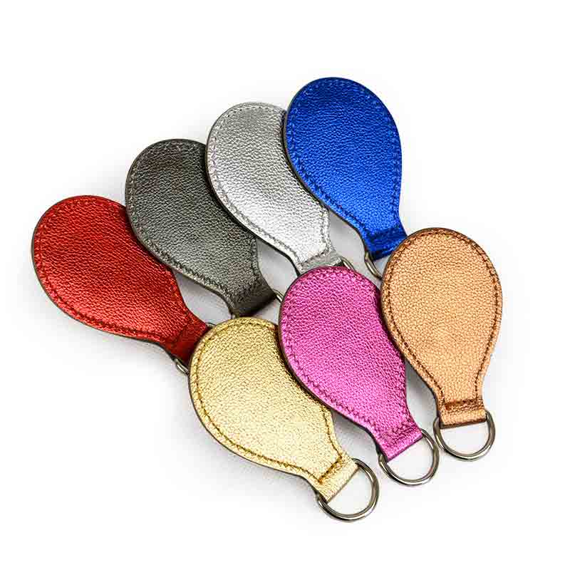 tanqu 1 Pair 2 PC Drop End for Obag Handle Strap PU Leather Shiny Drop Attachment for O bag Handbag Bucket Bag