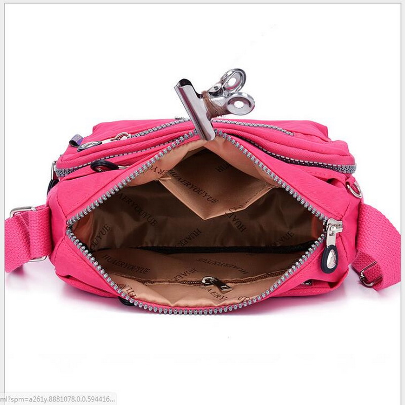 Good Qualtiy WoMen versatile waterproof nylon bag Casual WoMen Shoulder Crossbody Bags Womens Lightweight fashion Shoulder Bag