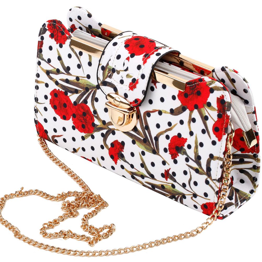 FB90018 Show Story Women's Purse Wallet Clutch Handbag Cross-body Bag Card Case Coin Case