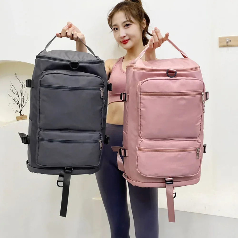 Womens Large Travel Backpack Waterproof Fashion Leisure Day Bag with Backpack Womens Sports Yoga Bag 241106ww12