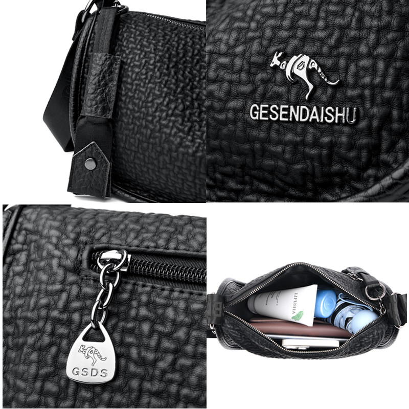 New Brand Handbag Luxury Genuine Leather Women Tote Designer Ladies Shoulder Crossbody Bag Fashion Female Wallet Crossbody Bag