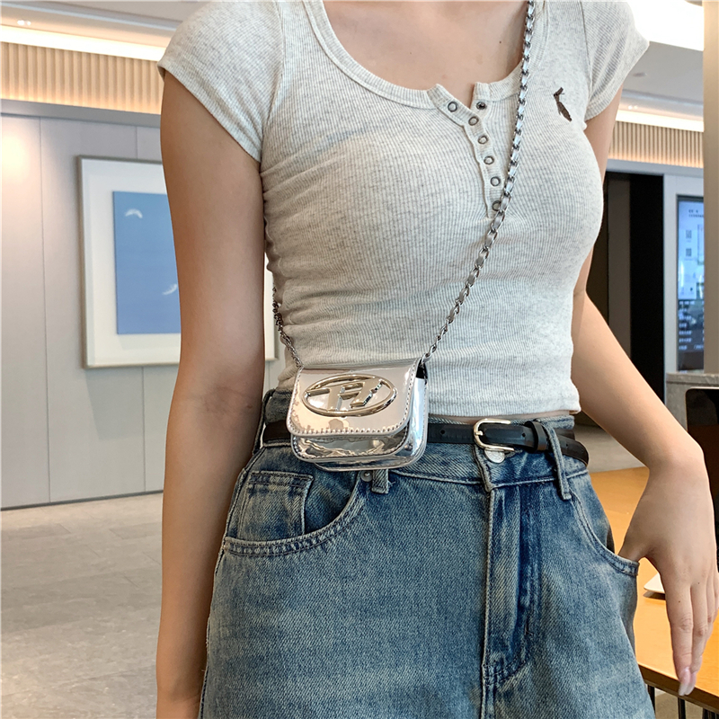 Fashion Mini Chain Women's Shoulder Crossbody Bag Waistbag Wallet Bolsas Para Mujeres Bags For Women Sac A Mains Femme