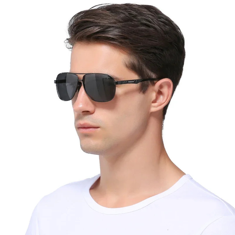 KINGSEVEN Polarized UV400 Mens Sunglasses HD Lens Pilot Goggles Aluminum Glasses Womens Oculos de Sol Glasses 241106