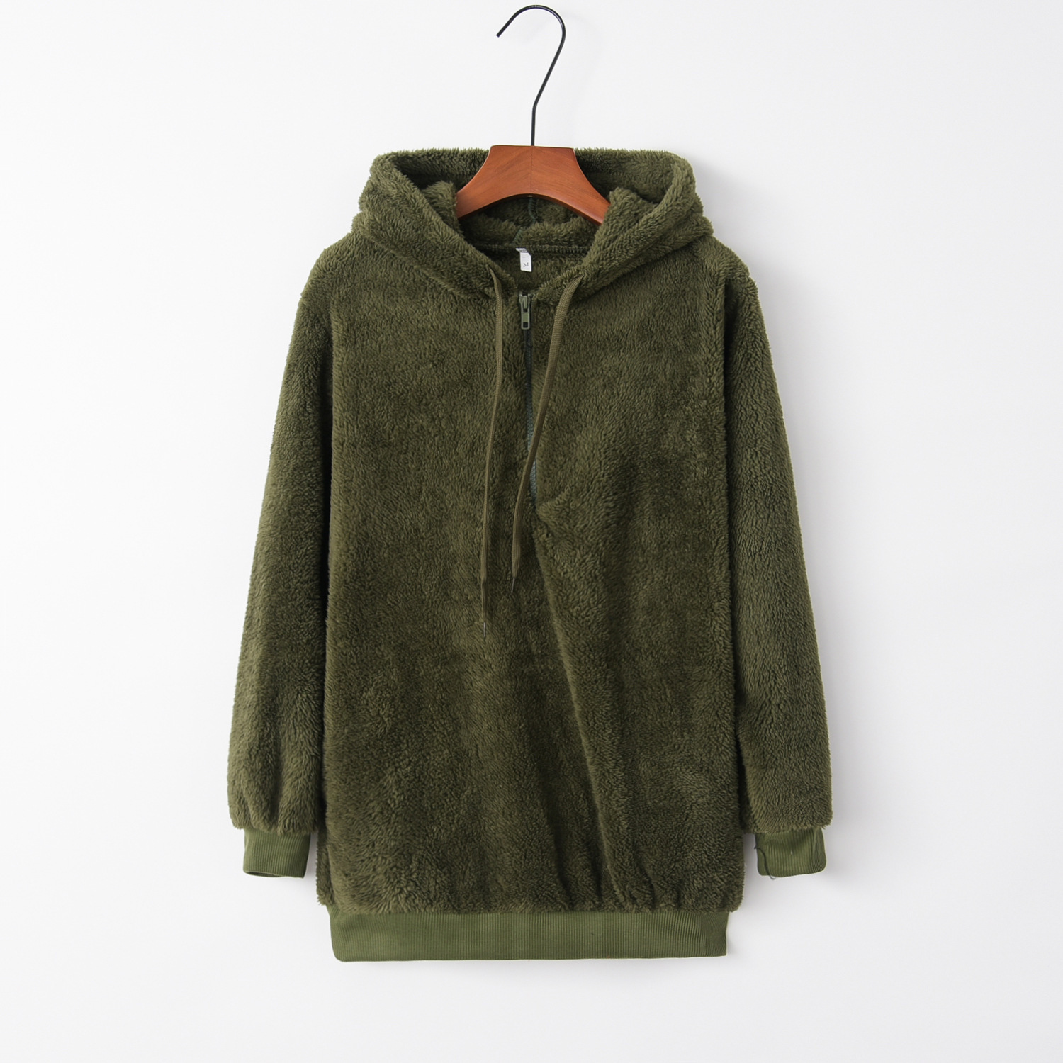 New long sleeved hooded solid color women's hooded jacket designer trendy hoodie fashionable T-shirt