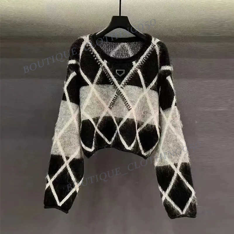 designer women sweater style soft glutinous sweater women's summer and winter striped base sweater new knitted sweater Luxury brands Sweater tops tees