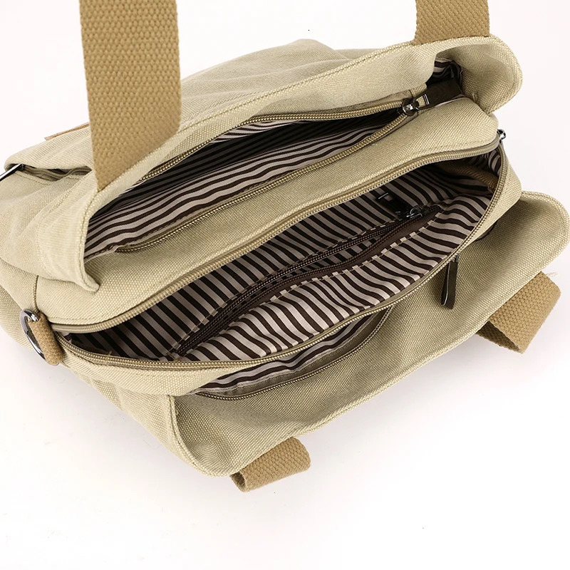Womens Shoulder Bag Young Womens Cross Body Bag Top Handle Handbag High Quality Canvas Womens Casual Handbag Bolsa 241107