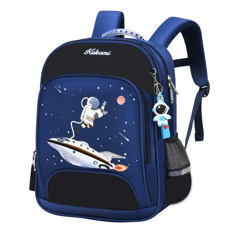 New 3D Kids Backpack Anti-lost Astronauts School bags Waterproof Cartoon Boys Backpack junior high school students' schoolbag