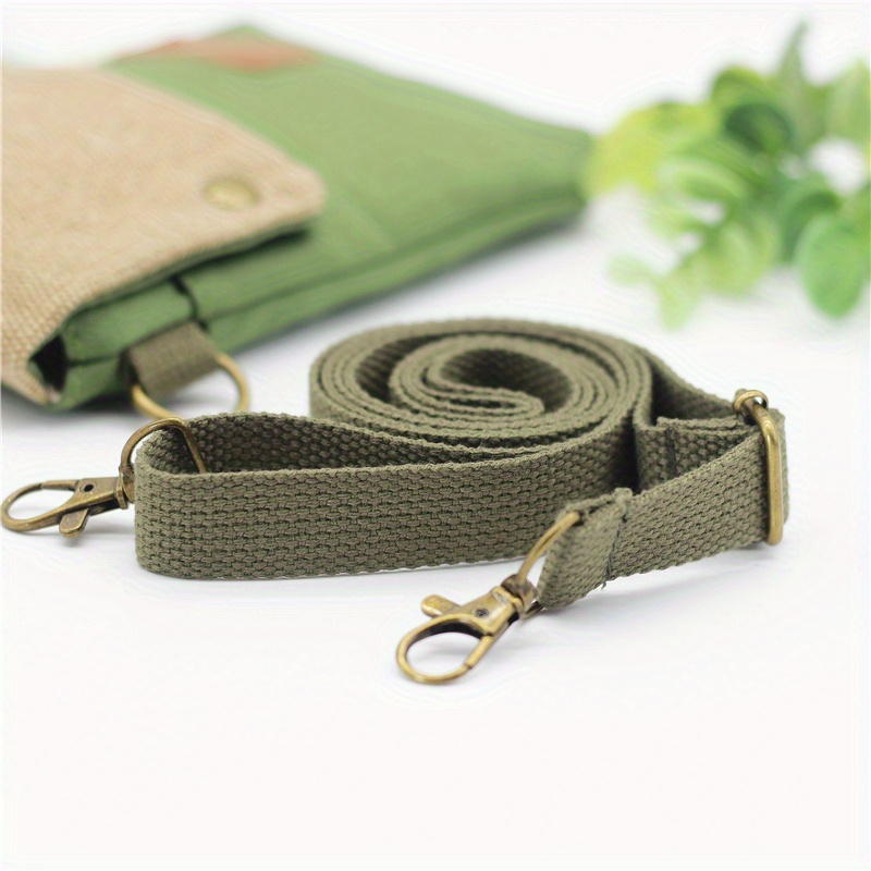 Mini Fabric Crossbody Bag, Color Contrast Cell Phone Bag, Vintage Shoulder Purse For Women Small Crossbody Bag New All-match