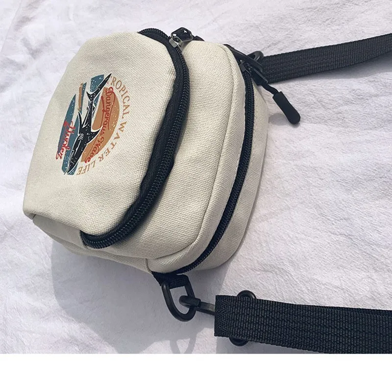 Mini Women's Bag Canvas Handbags Small Cloth Shoulder Crossbody Bags for Women Ladies Purse Phone Sac A Main Femme Bolsas