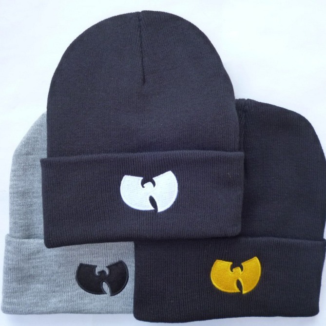 High quality design, Autumn and Winter Male Female Bat Embroidered Knitted Street Dance Ski Hat