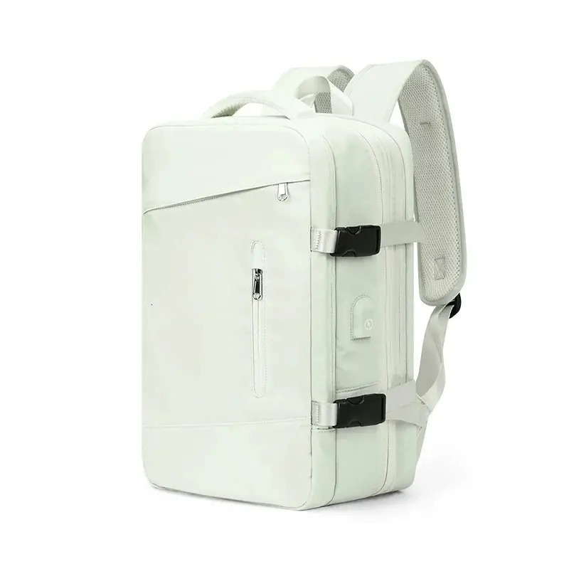 Rilibegan Travel Expansion Backpack Large Capacity Fashion Expansion Bag Travel Notebook Storage Bag Expansion Backpack 241106