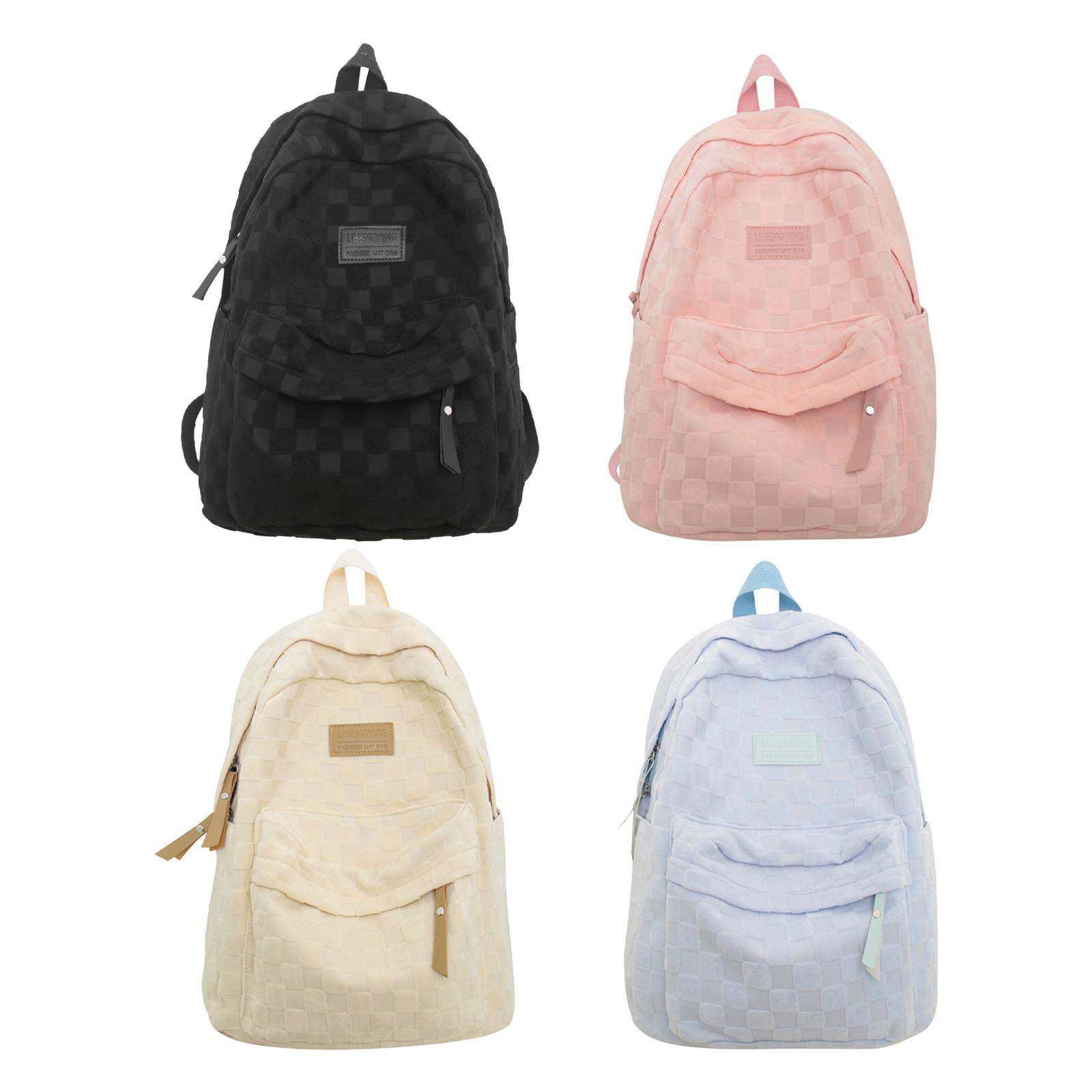 Girls Backpack Fashion Adjustable Shoulder Straps Casual Trendy Daypack for Trips Hiking Shopping Outdoor Indoor Birthday Gift