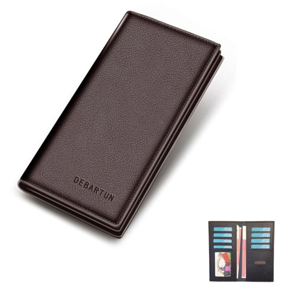 Men's Wallet Long Fashion Multiple Slots Card Holder Men's Wallet Slim Long Thin Mens Luxury Wallet Designer Wallet Coins Bag
