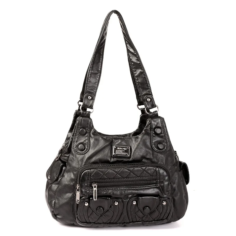 Women's European and American Women's Bag Trendy Large-capacity Shoulder Bag Portable Messenger Women's Bag