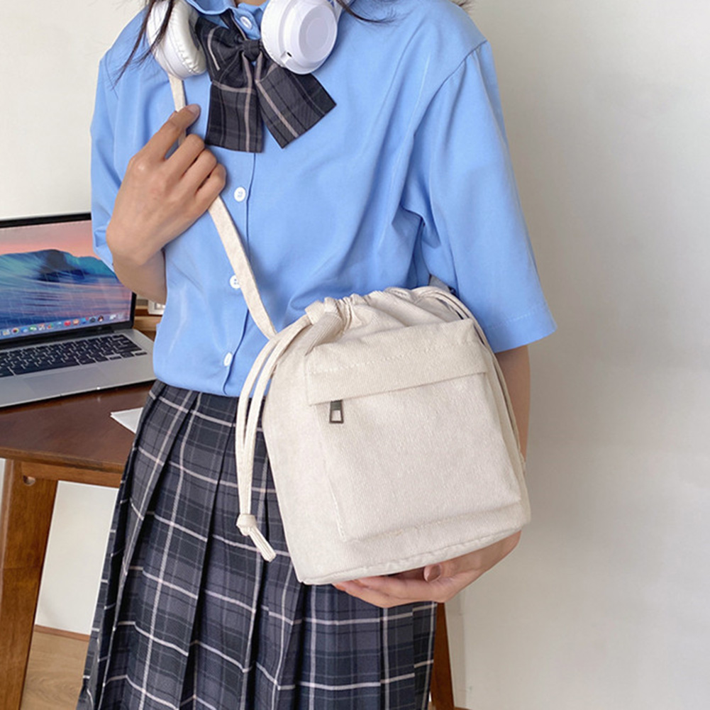 Women Fashion Tote Handbag Adjustable Strap Soild Satchel Purse Drawstring Casual Shoulder Bag Versatile Soft Slouchy Travel Bag