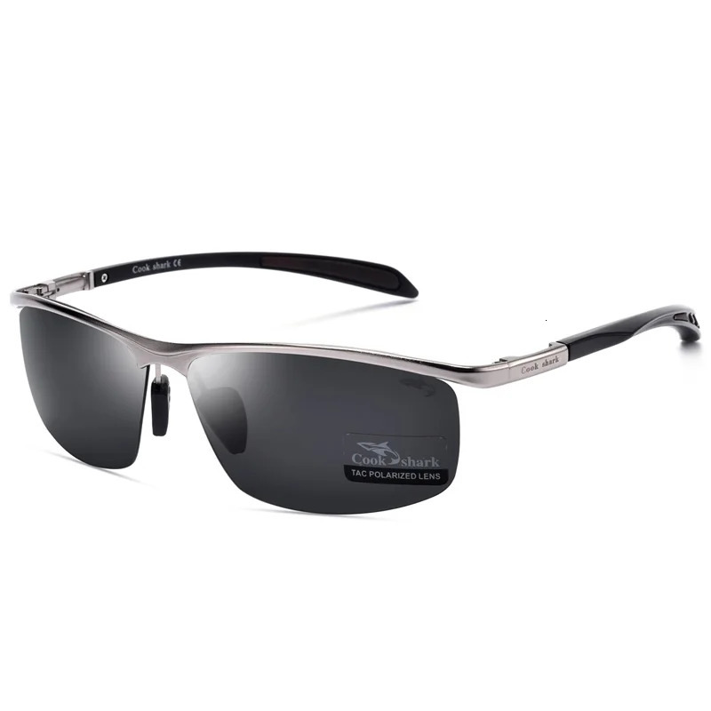 Cook Sharks Polarized Sunglasses for Men Hipster Sunglasses for Men Driver UV Protection 241106