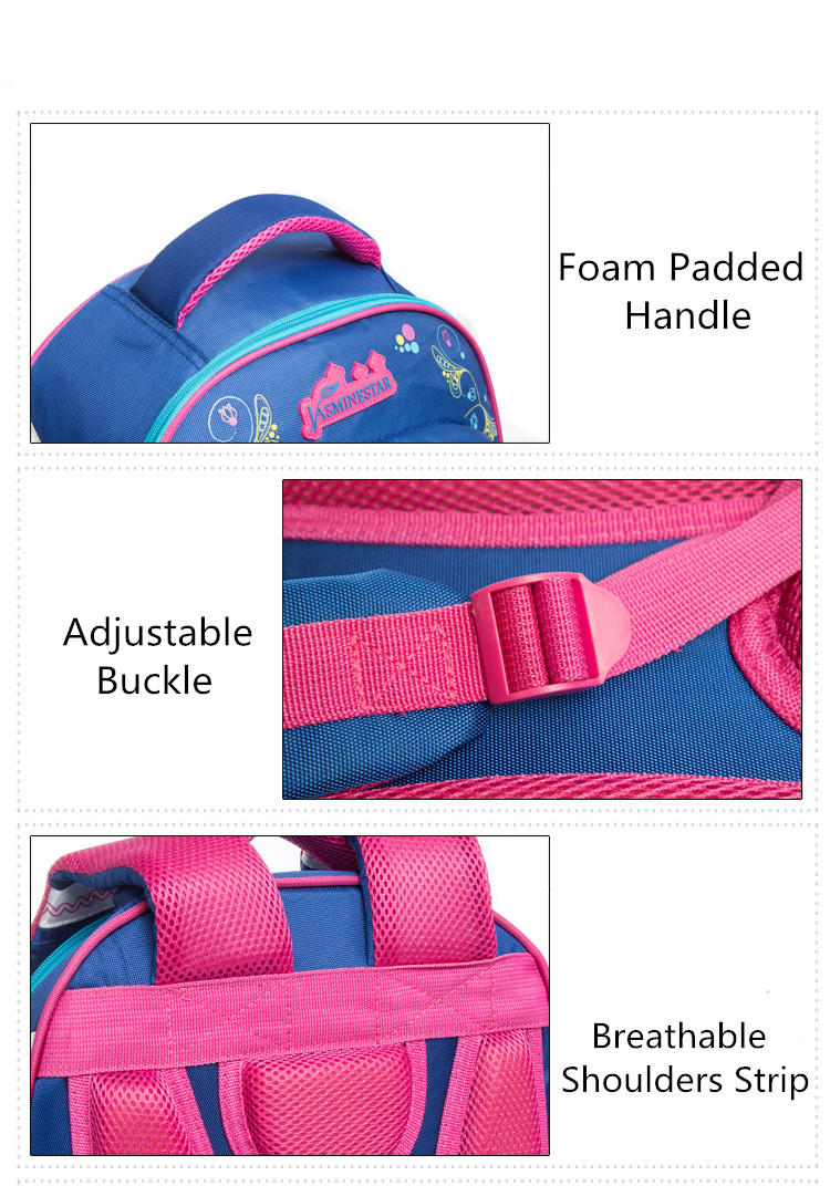 Unicorn backpack for Girls Hard Shell Backpack for Elementary School Students