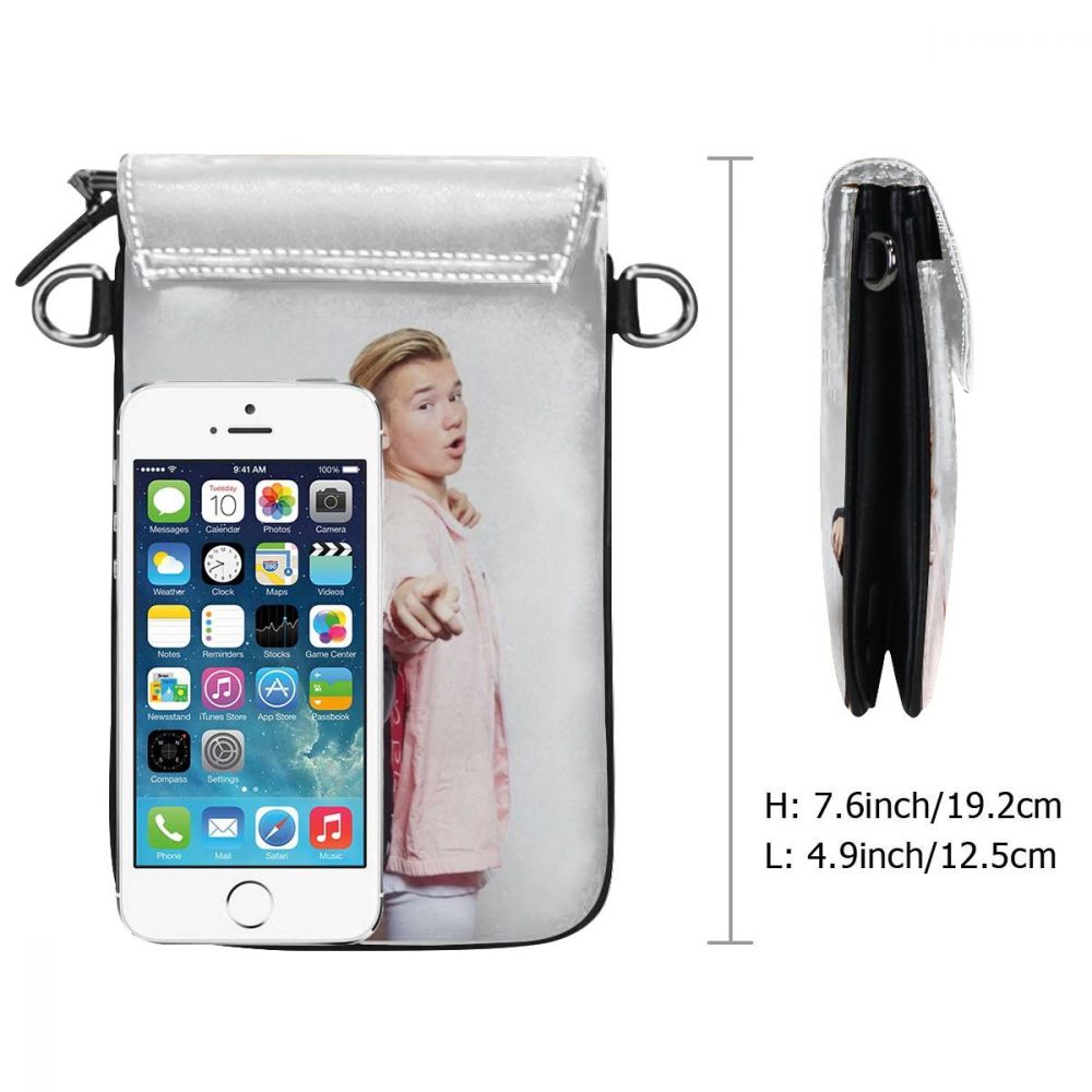 Marcus And Martinus Shoulder Bag Young Boys Leather Bag Shopping Teenage Women Bags Slim Crossbody Trending Print Purse